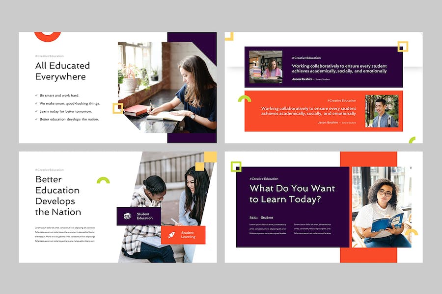 教育培训教学课程内容设计PPT模板 - PPT派