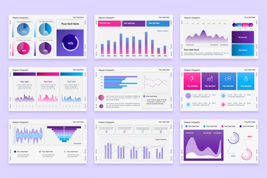 销售业绩KPI数据追踪分析PPT模板 - PPT派
