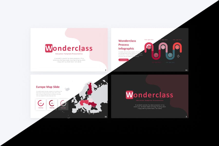 精彩课堂 教育 幻灯片 模板 Wonderclass Education Powerpoint Template Ppt派 