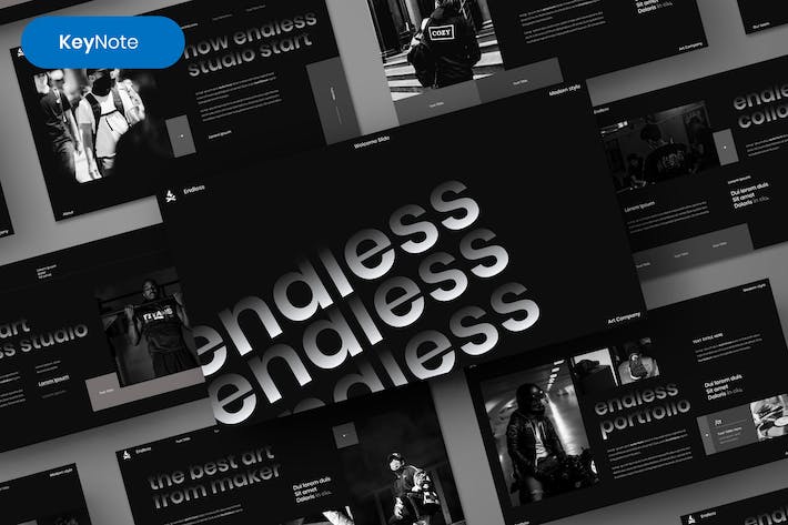 商务企业长期发展战略规划Keynote模板 - PPT派