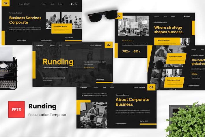 企业商务展示方案PPT模板 - PPT派