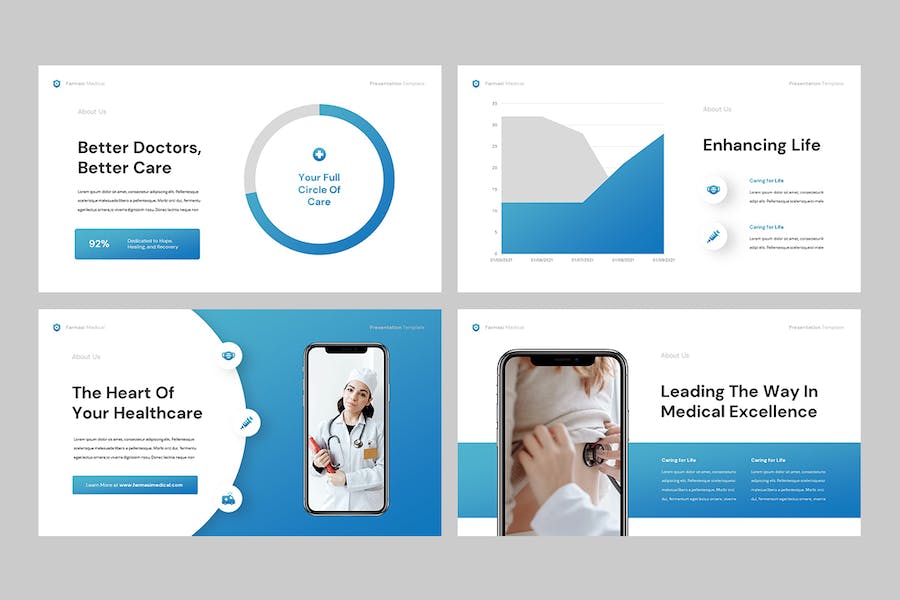 医疗健康服务机构诊疗介绍Keynote模板 - PPT派