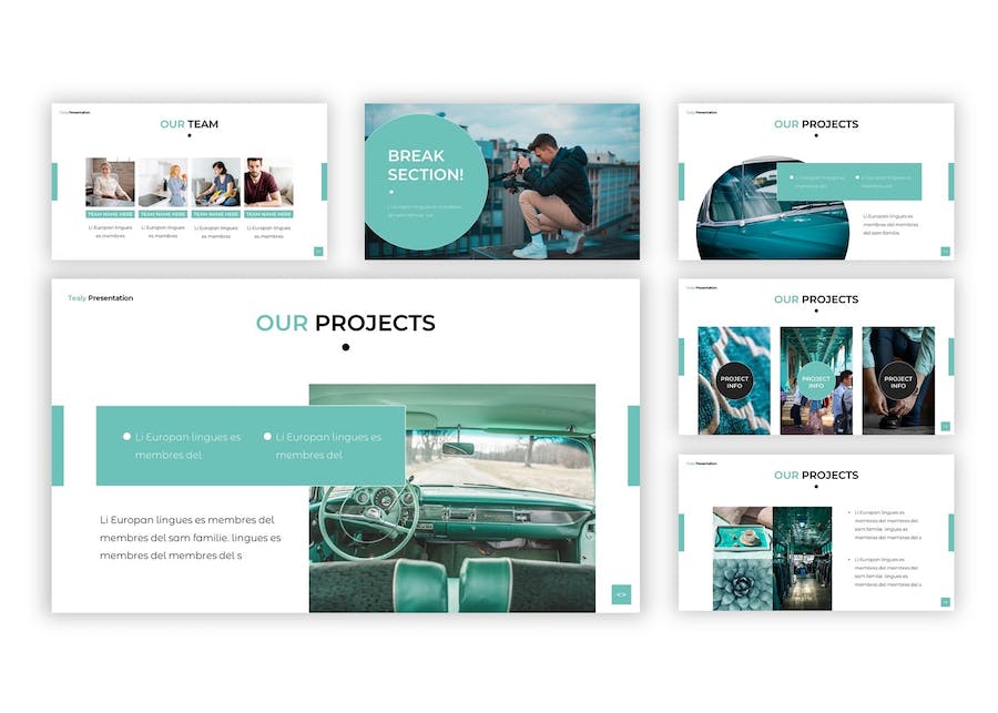 企业通用展示宣传推广PPT模板 - PPT派