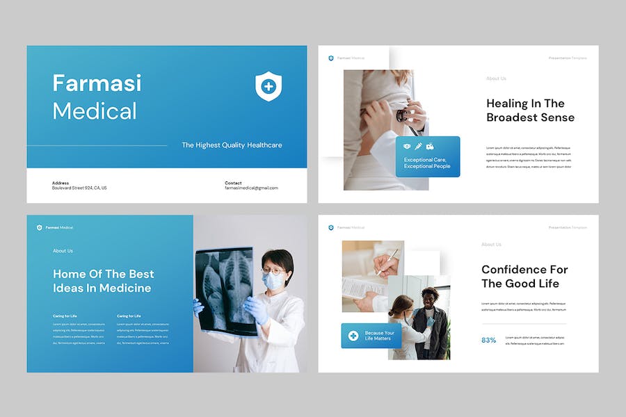 医疗健康服务机构诊疗介绍Keynote模板 - PPT派