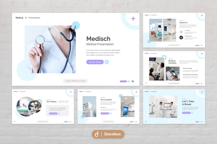 医疗健康知识教育方案Keynote模板 - PPT派