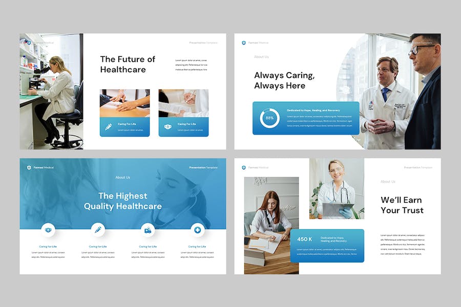 医疗健康服务机构诊疗介绍Keynote模板 - PPT派