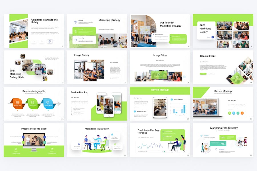 Merchandise-marketing-business-powerpoint-template - PPT派