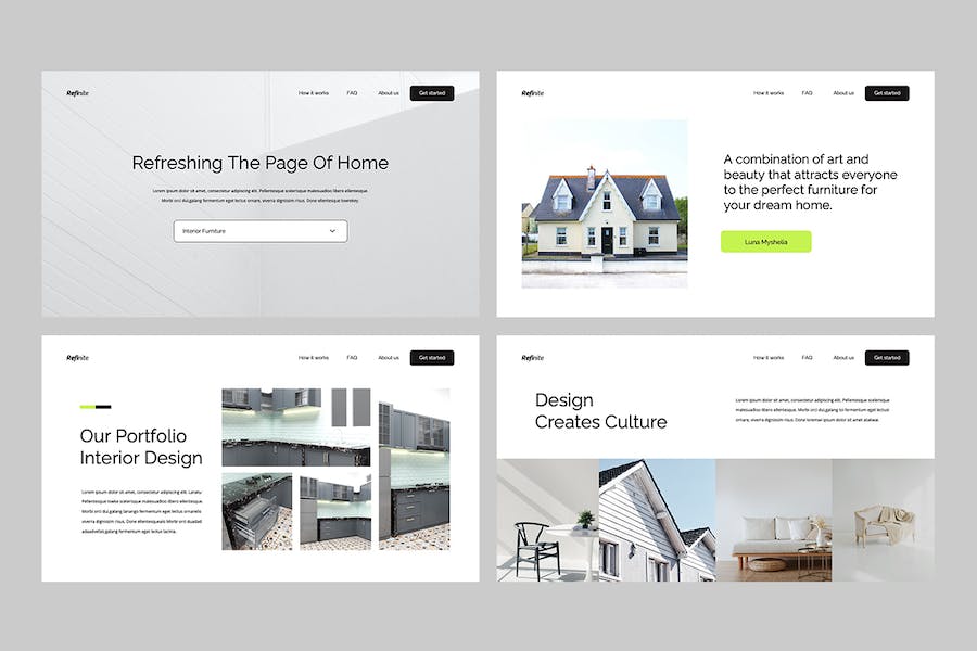 极简设计主题风格方案Keynote模板 - PPT派