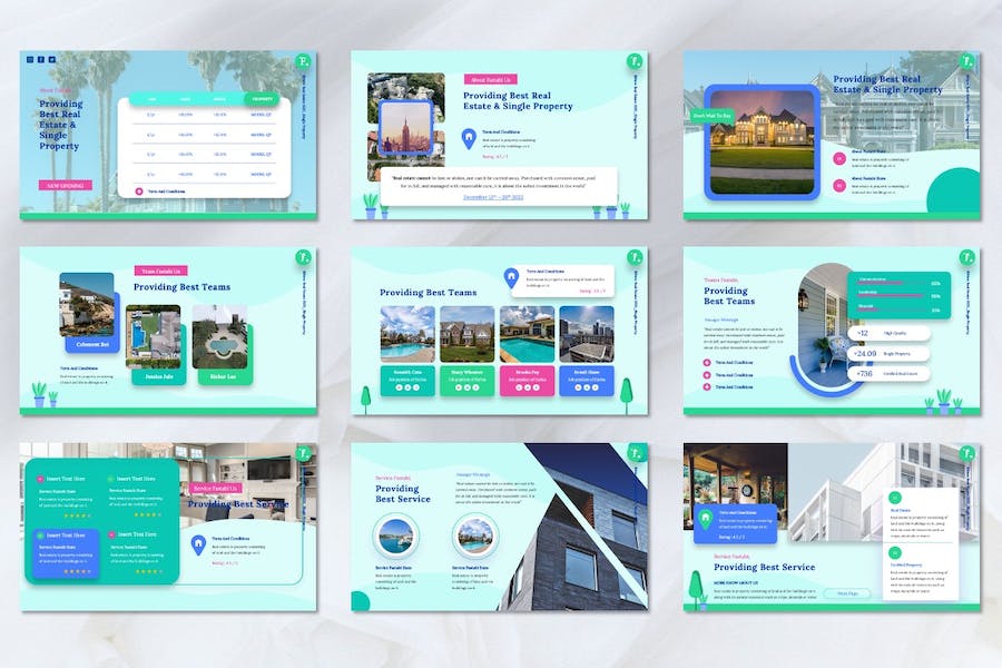 房地产项目销售推介PPT模板 - PPT派