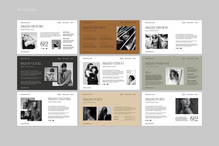 专业品牌策略指南Keynote模板 - PPT派