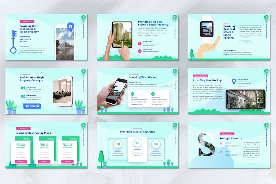 房地产项目销售推介PPT模板 - PPT派