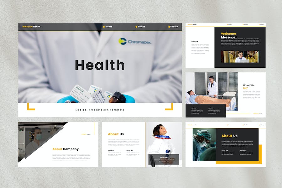 医院诊所专业讲座Keynote模板 - PPT派