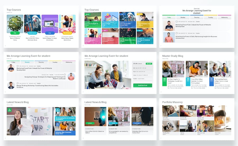 教育培训课程讲座Keynote模板 - PPT派
