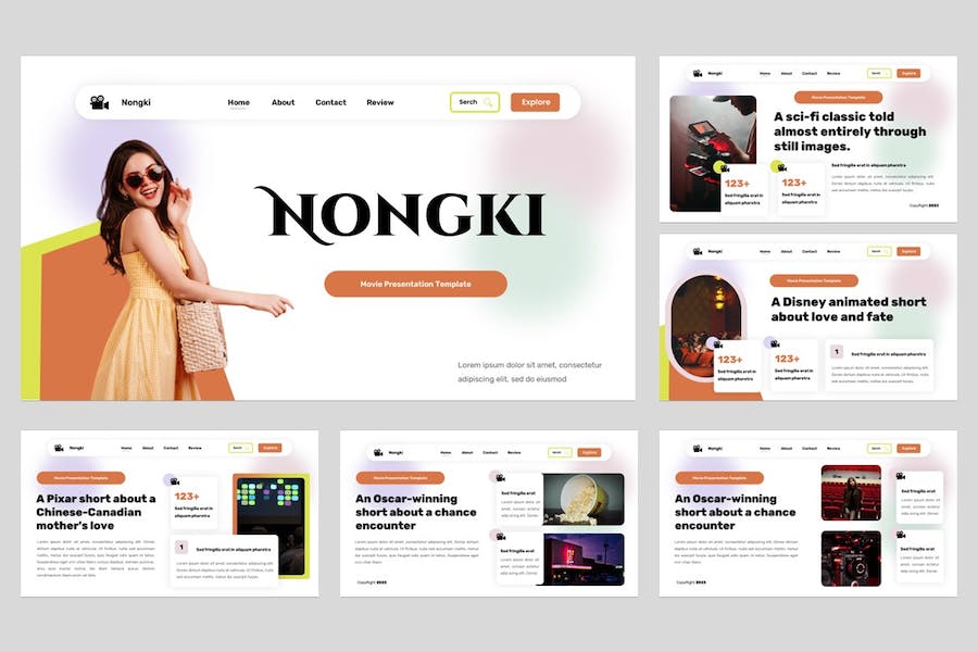 电影制作工作室项目介绍讲述展示方案PPT模板 - PPT派