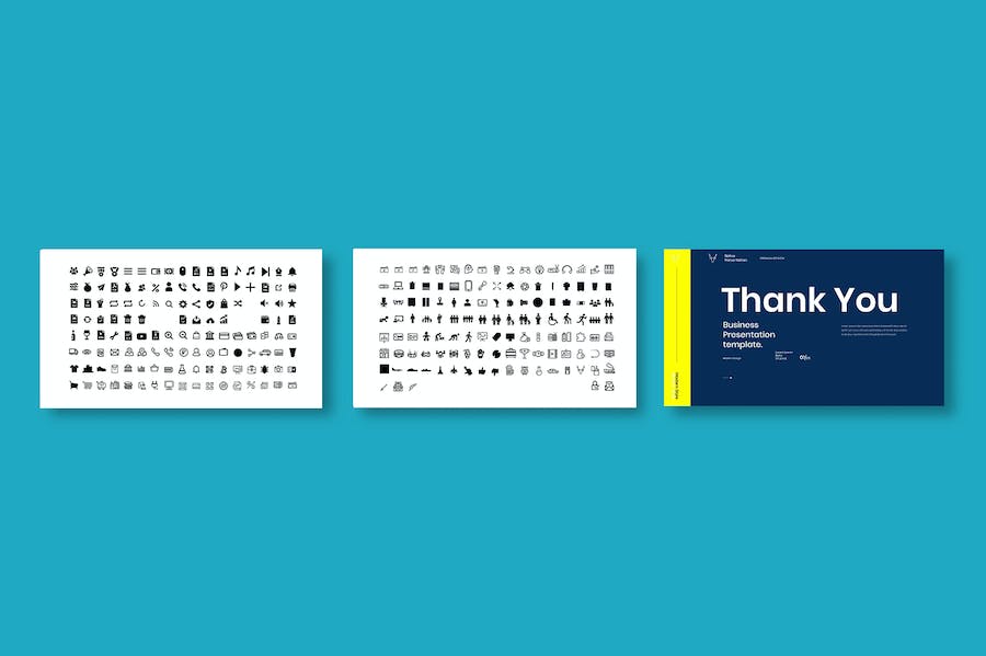 商务工作汇报团队协作管理Keynote模板 - PPT派