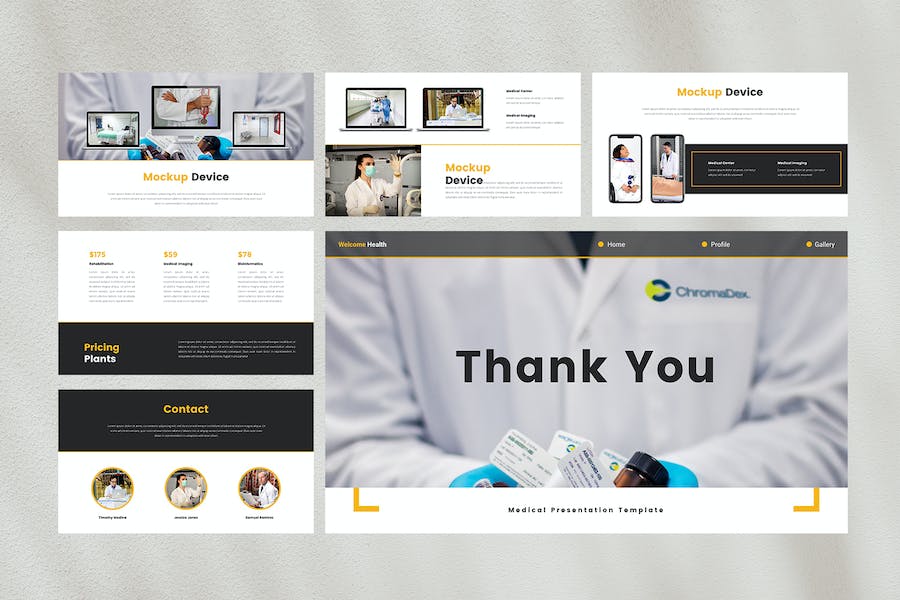 医院诊所专业讲座Keynote模板 - PPT派