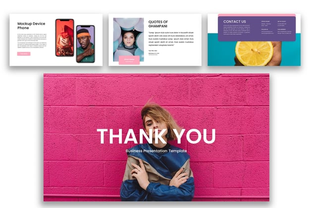 创意品牌推广营销策略Keynote模板 - PPT派