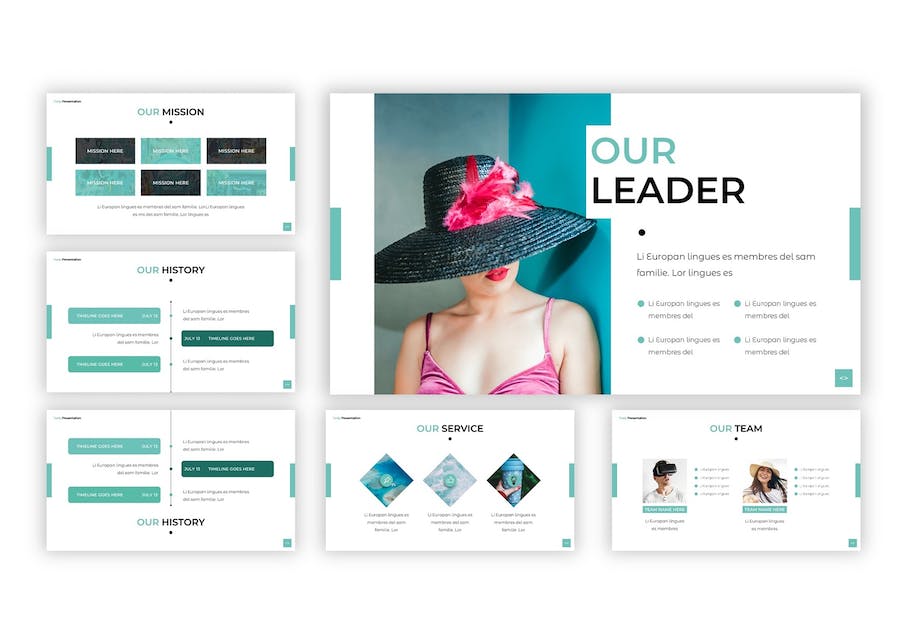 企业通用展示宣传推广PPT模板 - PPT派