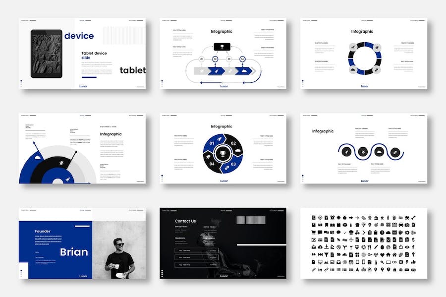 房产商业项目开发推介PPT模板 - PPT派