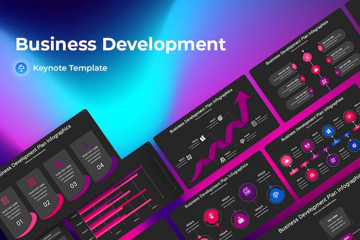 业务发展战略规划Keynote模板 - PPT派