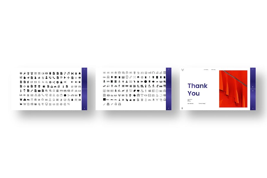 高端商务风格展示PPT模板 - PPT派