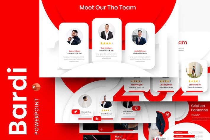 商务极简风品牌介绍展示PPT模板 - PPT派