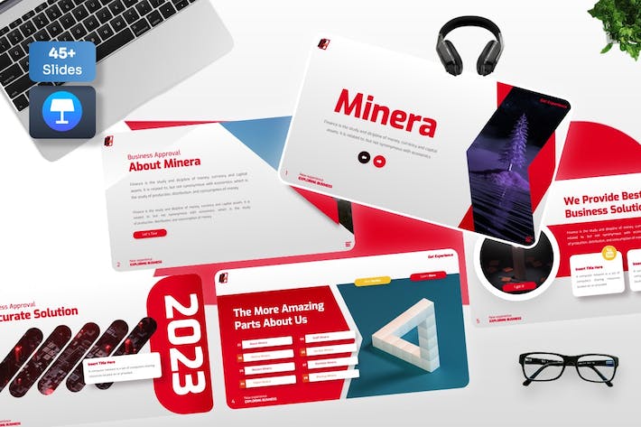 商务项目展示融资计划Keynote模板 - PPT派