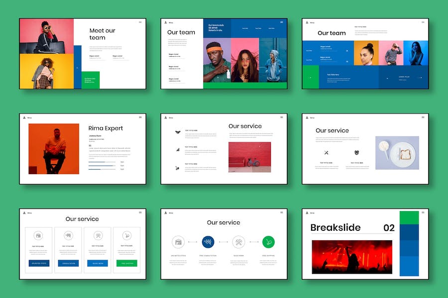 商务工作汇报总结演讲Keynote模板 - PPT派