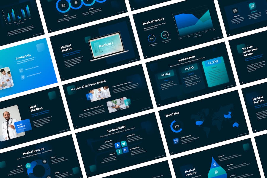 医学卫生知识教育宣传PPT模板 - PPT派