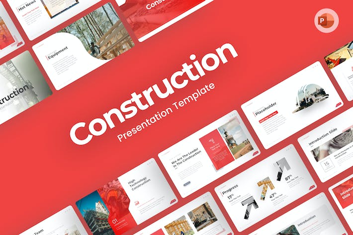 Construction-industry-modern-powerpoint-template- PPT派