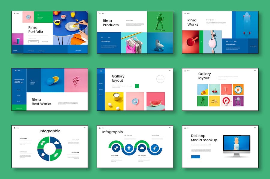 商务工作汇报总结演讲Keynote模板 - PPT派