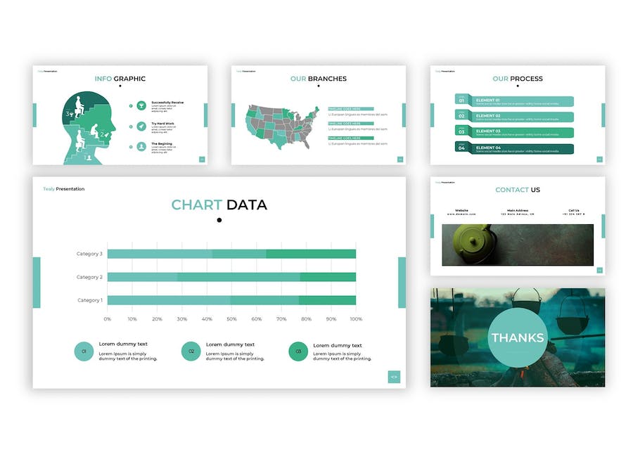 企业通用展示宣传推广PPT模板 - PPT派