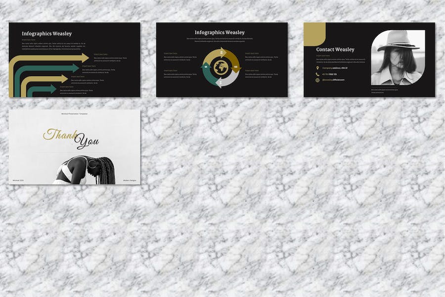 极简商务展示融资方案PPT模板 - PPT派