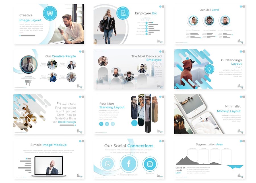地震仪科学监测学术报告Keynote模板 - PPT派