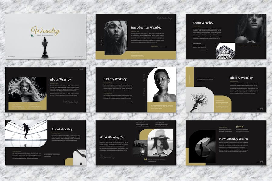 极简商务展示融资方案PPT模板 - PPT派