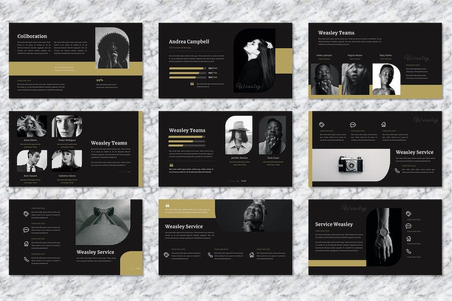 极简商务展示融资方案PPT模板 - PPT派