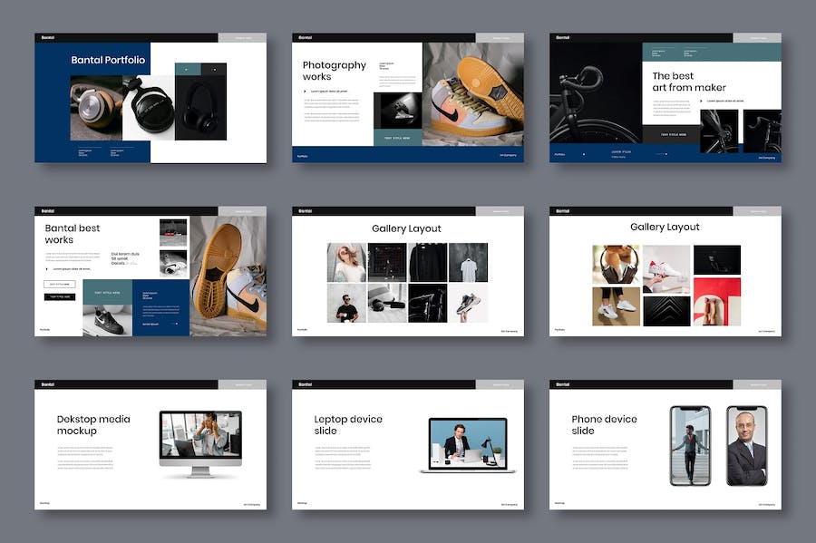 商务业务工作总结汇报Keynote模板 - PPT派