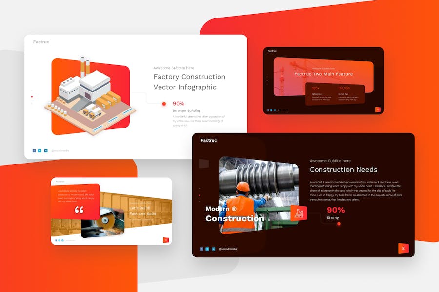 Factruc-factory-construction-powerpoint-template - PPT派