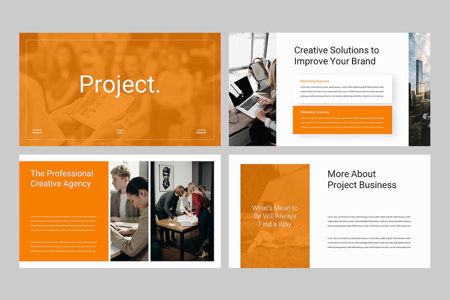 商业建议提案方案展示PPT模板 - PPT派