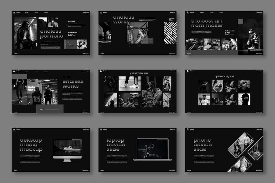 商务企业长期发展战略规划Keynote模板 - PPT派