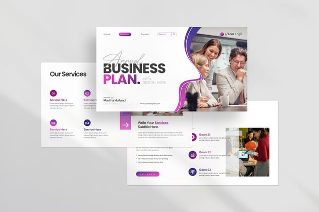 商业计划融资演讲说明Keynote模板 - PPT派