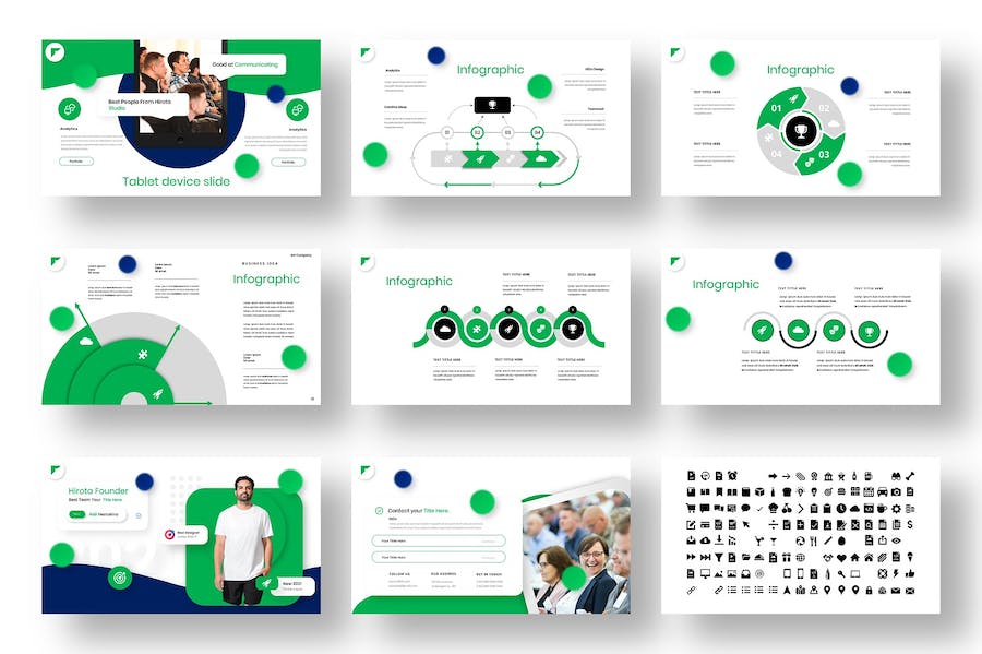 商业企业运营管理讲述方案Keynote模板 - PPT派