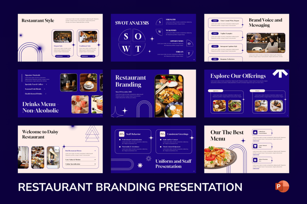 餐饮品牌建设营销推广方案PPT模板 - PPT派