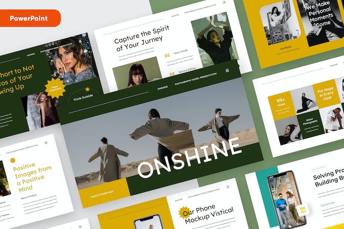 摄影创意展示宣传推介PPT模板 - PPT派