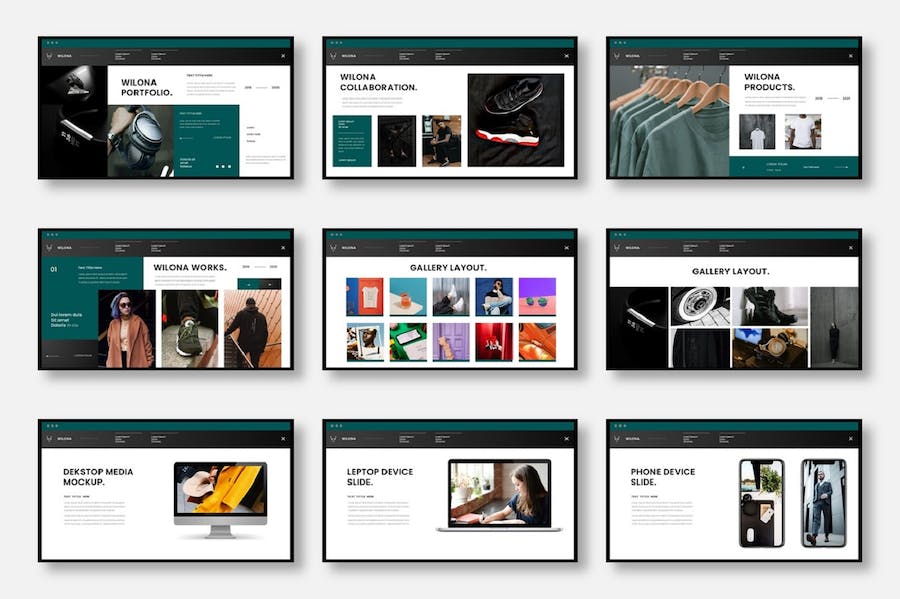 企业展示商务演讲Keynote模板 - PPT派