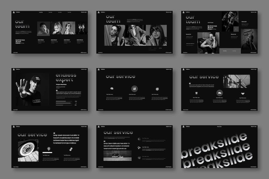 商务企业长期发展战略规划Keynote模板 - PPT派