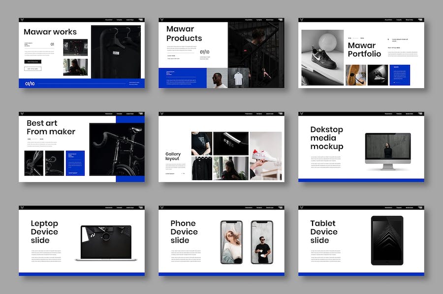 商务业务品牌推广融资Keynote模板 - PPT派