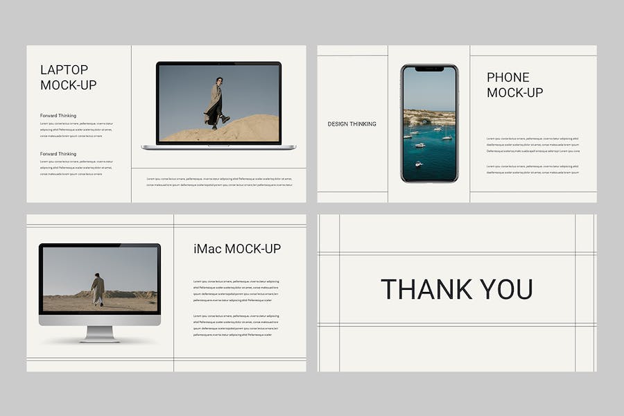 创意设计工作室作品展示Keynote模板 - PPT派