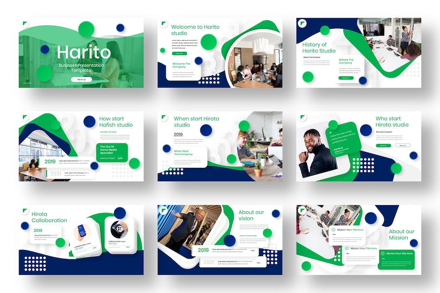 商业企业运营管理讲述方案Keynote模板 - PPT派