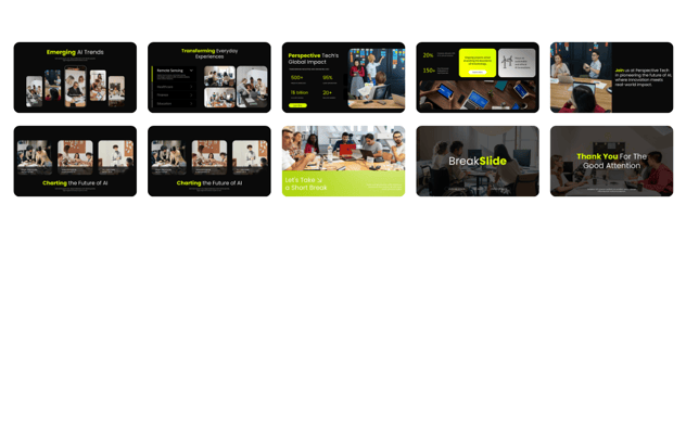 人工智能技术创新企业应用Keynote模板 - PPT派